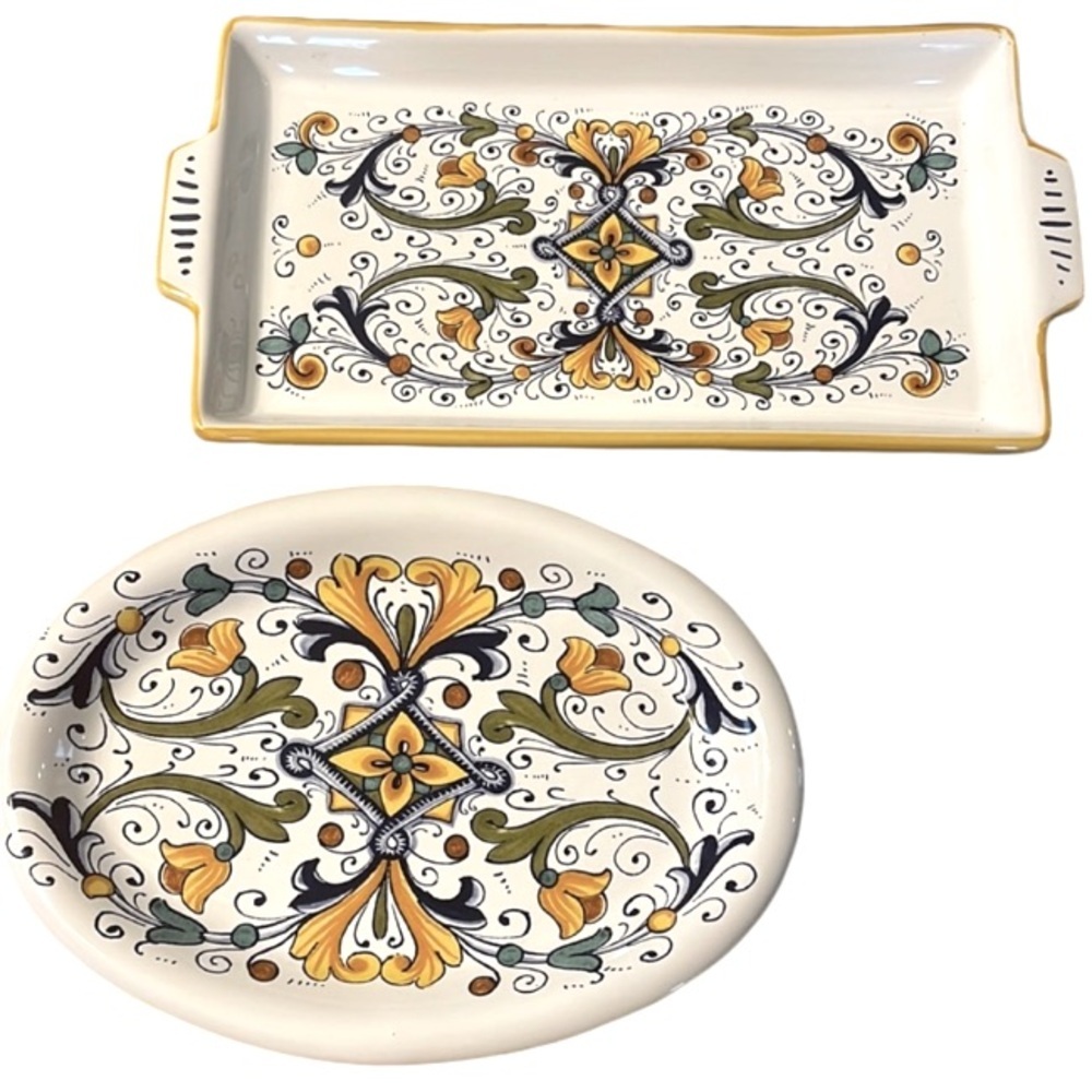 CERAMICA NOVA DERUTA plates